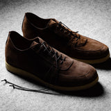 Pure Derby Shoe . Chocolate