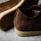 Pure Derby Shoe . Chocolate