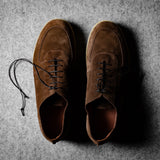 Pure Derby Shoe . Chocolate