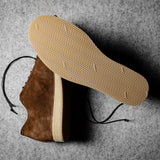 Pure Derby Shoe . Chocolate