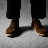 Pure Derby Shoe . Chocolate