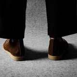 Pure Derby Shoe . Chocolate