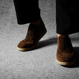 Pure Derby Shoe . Chocolate
