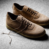 Pure Derby Shoe . Tobacco