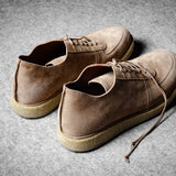 Pure Derby Shoe . Tobacco