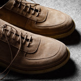 Pure Derby Shoe . Tobacco