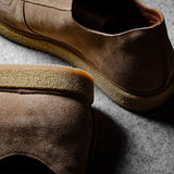 Pure Derby Shoe . Tobacco