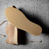 Pure Derby Shoe . Tobacco