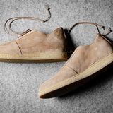 Pure Derby Shoe . Tobacco