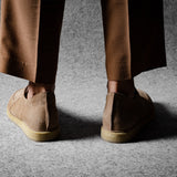 Pure Derby Shoe . Tobacco