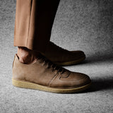 Pure Derby Shoe . Tobacco