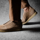 Pure Derby Shoe . Tobacco