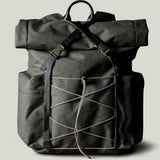 Roll-Top Backpack  . Forest