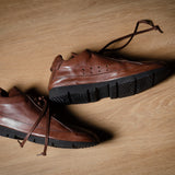 S3 Sneaker . Chestnut