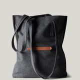 Signature Wool Tote Bag Tall . Classic